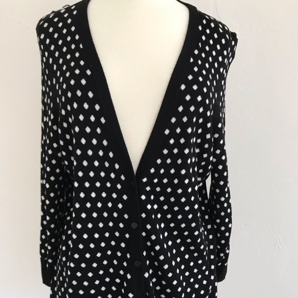 Black and White Women's Cardigan